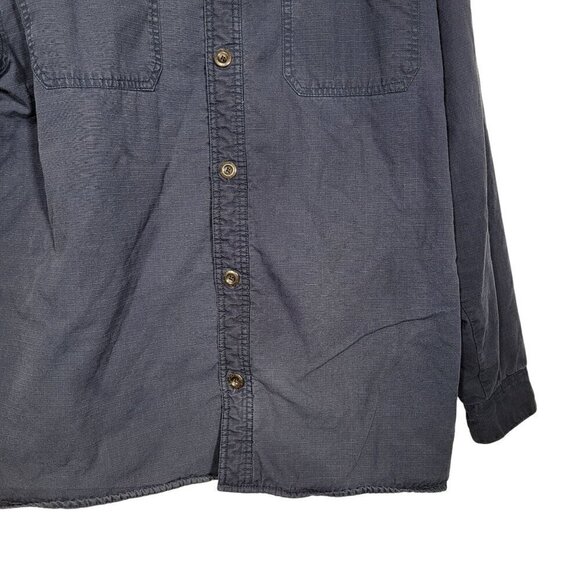 Mens Levi's Cotton Blend Sherpa Lined Navy Blue Utility Field Jacket Size XL - Picture 4 of 15